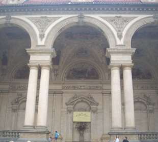 Loggiato in stile rinascimentale