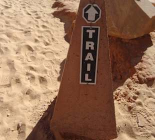 Trails gut ausgeschildert