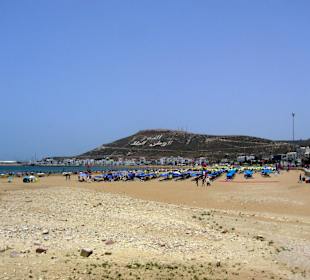 Strand von Agadir