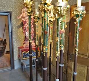 Prozessionsfiguren im Gärtner- und Häckermuseum