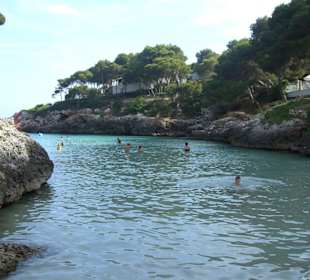 Kleine Bucht nahe des Hotels