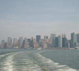 Fahrt mit der Staten Island Ferry