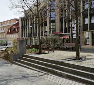 Der Treppen-Brunnen am Jägersbrunnen