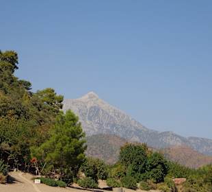 Tahtali vom Olympos-Strand geshen