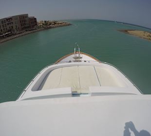 Das erste Sonnendeck vorne