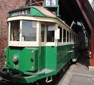 Alte Trams aus Melbourne