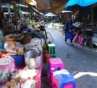 Auf dem Markt von Mahachai