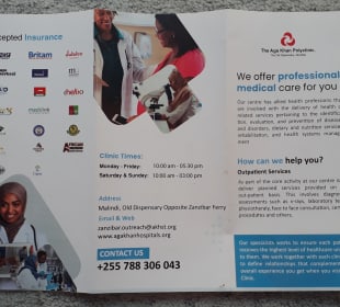 Klinikprospekt Old Dispensary