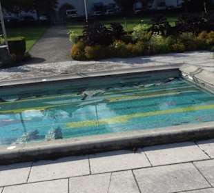 Mosaikbecken im oberen Hofgarten