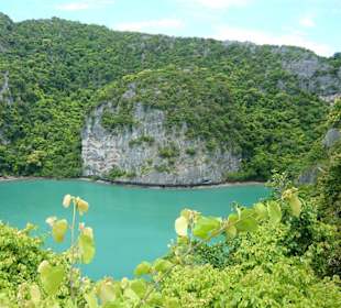 Großer blau-grüner See!