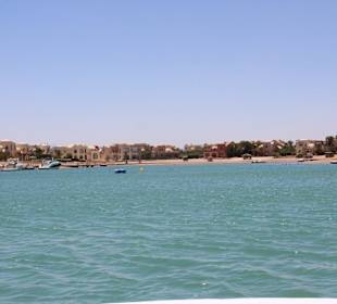 Durch die Lagunen von El Gouna