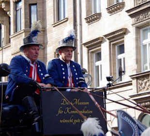 Historische Postkutsche