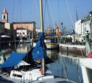 Hafen von Cesenatico