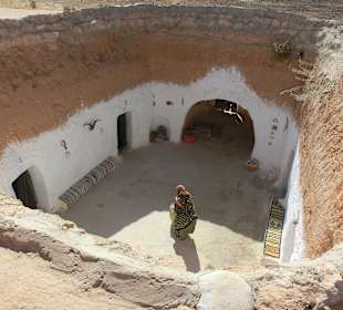 Wohnhöhlen der Berber bei Matmata(Festland)