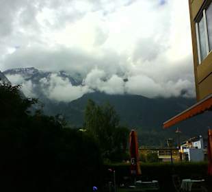 Gewitterstimmung Nordkette Blick von Völser Bichl