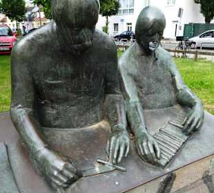 Das Zigarrenmacherdenkmal am Buntentorsteinweg