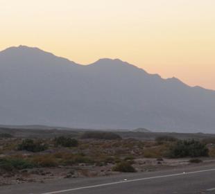 Abendstimmung über der Wüste