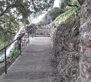 Aussenbereich - Bachlauf