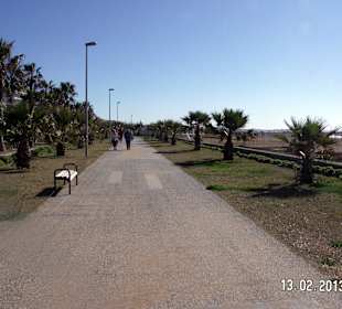 Tolle Strandpromenade