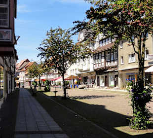 Die Lange Straße in der Altstadt von Uslar