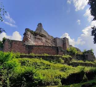 Burg Fleckenstein in Niedersteinbach, Frankreich