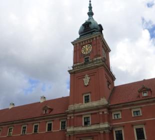 Altstadt von Warschau mit Königsschloß