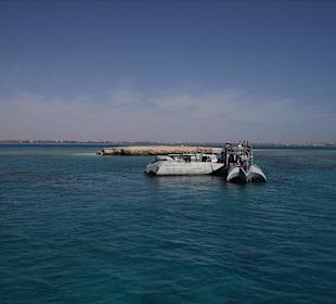 Glasbodenboote streifen oft Korallen und töten sie