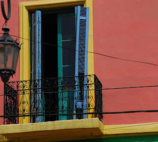 Buntes Künstler und Tangoviertel La Boca