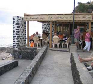 Auch hier isst und sitzt man gut