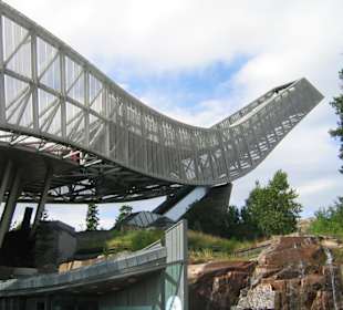 Die neue Ski-Schanze