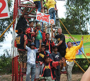 Die Rakete ist startklar