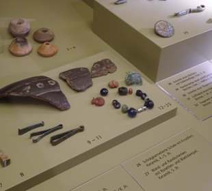 Bodenfunde im Pfalzmuseum Forchheim