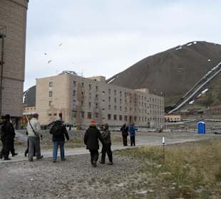 Spaziergang durch die verlassene Stadt
