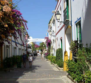 Straßen Puerto de Mogan