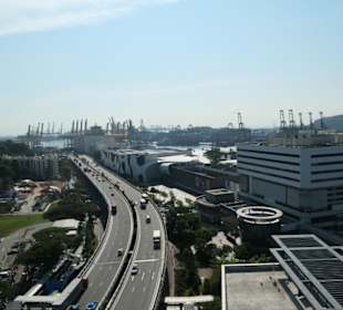 Sentosa Cable Car Ausblick