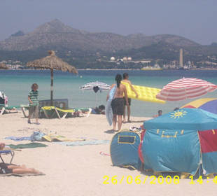 Hotelstrand von Eden Lago