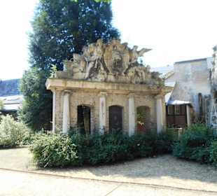 Im Garten des Naturkundemuseum Rouen