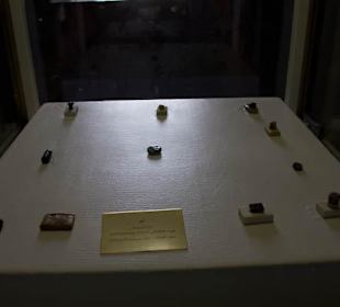 Eksponat w muzeum w Persepolis