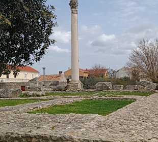 Ausgrabungsstätte in Nin