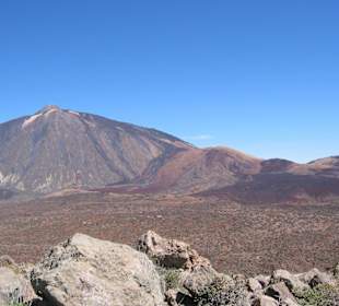 Teide, Blick vom Guajara