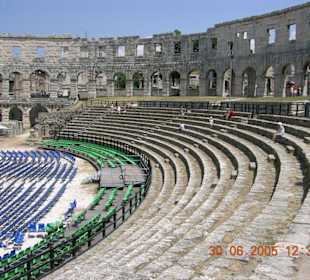 Amphitheater In Pula