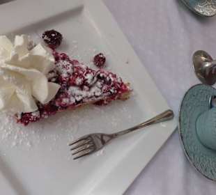 Kuchen in einem der vielen Cafes