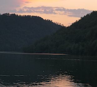 Beim Levicosee im Trentino bei Levico Terme