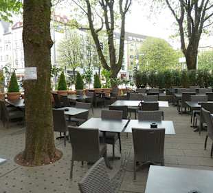 Schöne Terrasse für schönes Wetter!