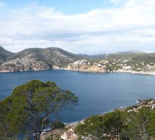 Blick auf Camp de Mar und auf Bucht Camp de Mar
