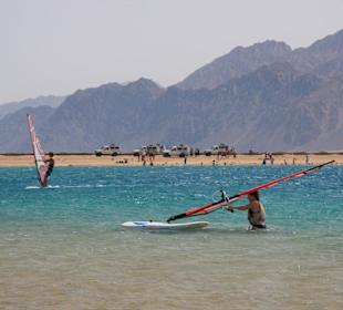 Surfer in Dahab