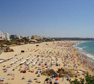 Der Strand der Praia da Rocha