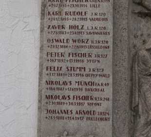 Kriegerdenkmal Aichelau