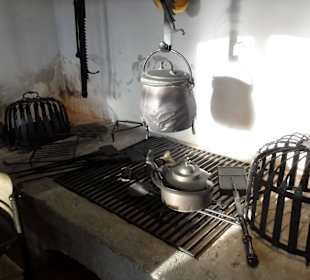 Alte Küche im Keller