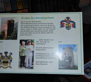 Danksagung für Restaurierung